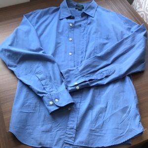 Men’s J.crew blue shirt